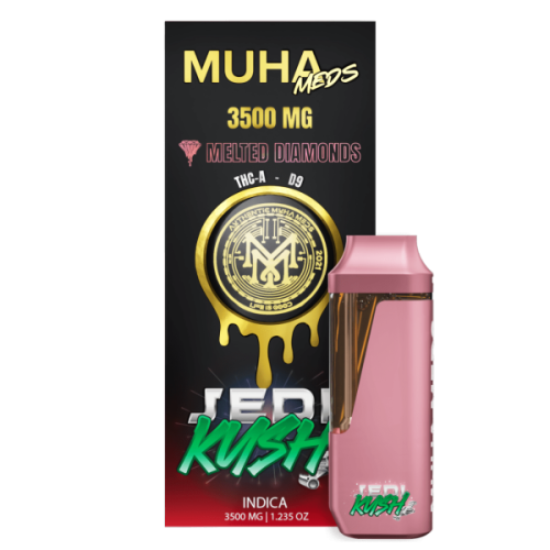 DevicePackagingFront_Diamond_JediKush_V1-600x600-1.webp Muha Meds | Jedi Kush Melted Diamonds Disposable 3.5g (Indica)