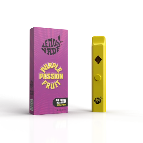 Buy LemonNade Blend Disposable 2ml Purple Passionfruit Online Europe LemonNade | Blend Disposable 2ml | Purple Passionfruit