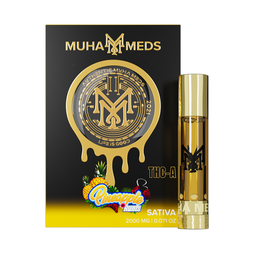 Muha Meds | Pineapple Runtz THC-A Cartridge 2g (Sativa)