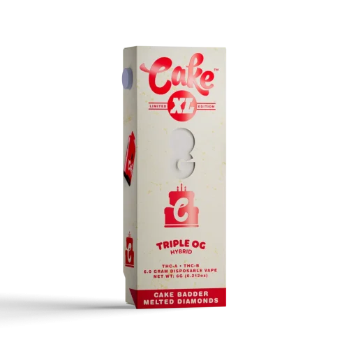 Cake XL 6.0g disposable | triple og